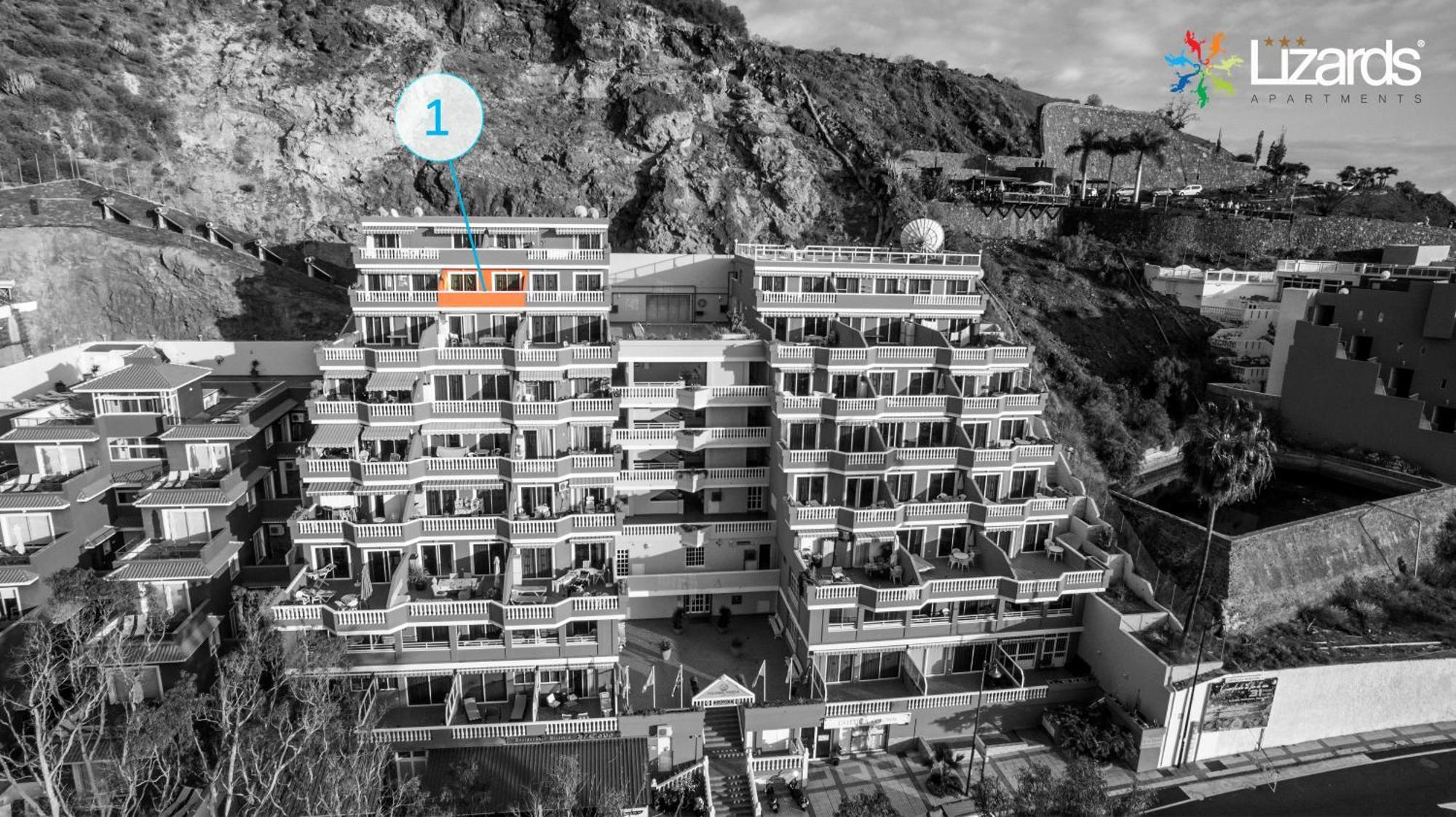 7Lizards - Ocean View Apartments 푸에르토 데 산티아고 객실 사진